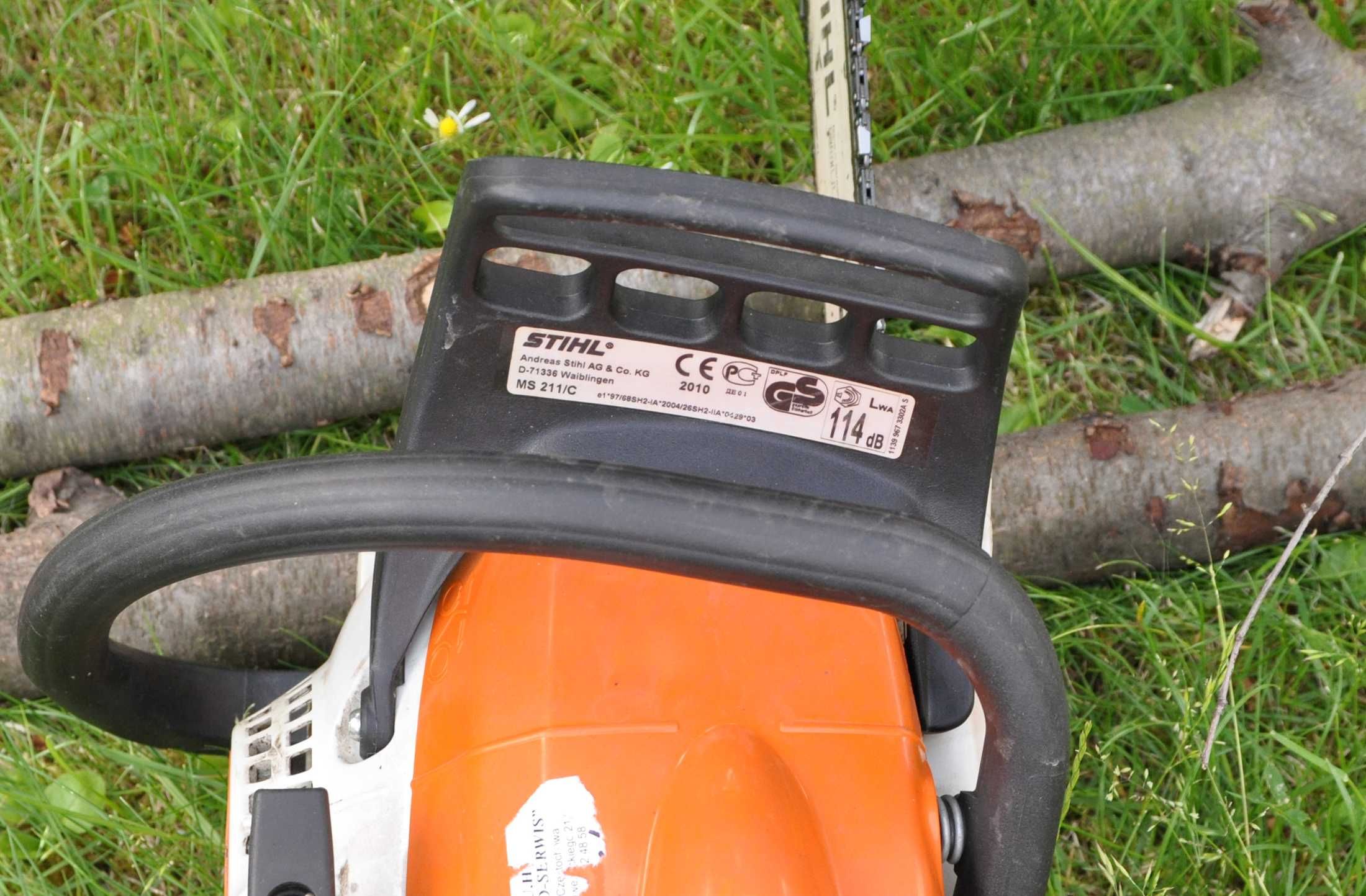 Pilarka łańcuchowa spalinowa Stihl MS211/C używana po serwisie