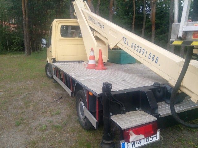 Podnośnik koszowy mercedes sprinter