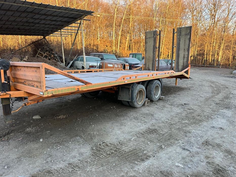 Przyczepa Dwuosiowa Ładowność 7 Ton TTH105  Przyczepa Dwuosiowa Ładowność 7 Ton TTH105