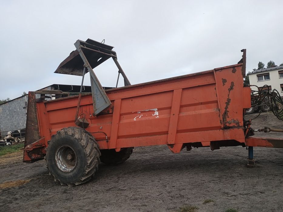 Rozrzutnik obornika 12 t własna hydraulika zamiana