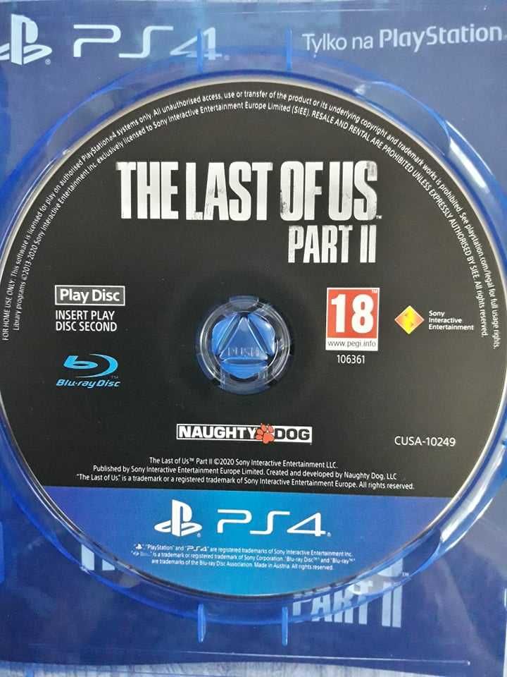 Gra The Last of Us Part II 2 Polska Wersja  PS4/PS5 Playstation