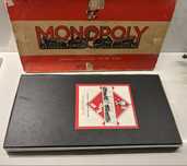 Vintage Monopoly Bardzo stara Kompletna Gra Planszowa