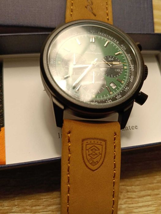 Relógio Poedagar Chronograph ref: 921B Novo