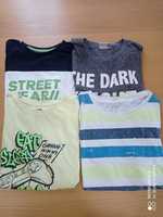 Koszulki chłopięce, zestaw, 4 szt., T-shirty, Sinsay,Cool Club
