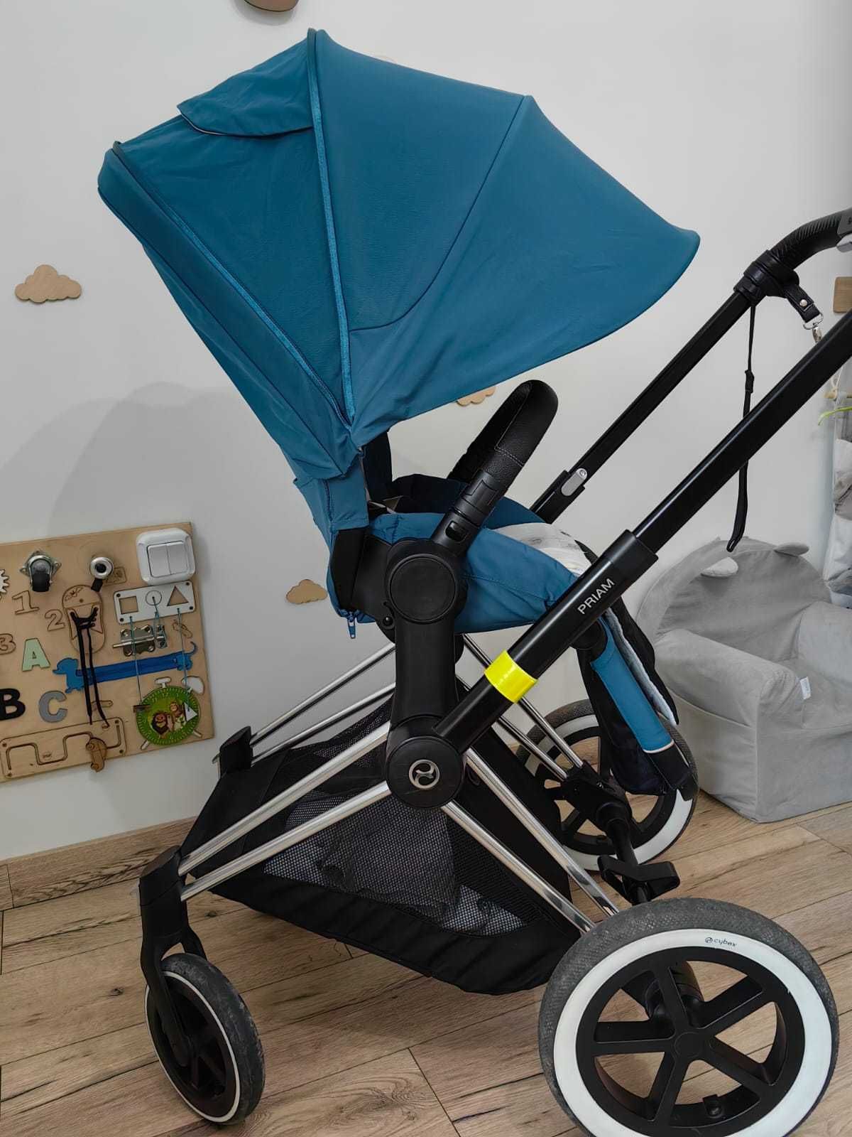 Wózek Cybex Priam 2w1 – gondola + spacerówka, bardzo dobry stan