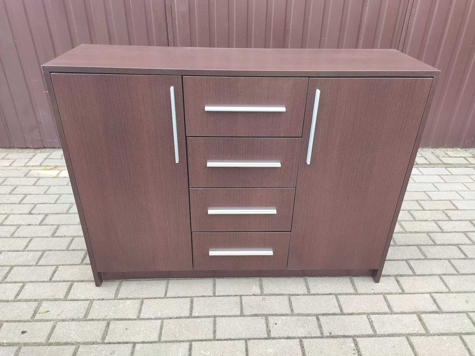 Komoda 120 kolor venge  z 4 szufladami