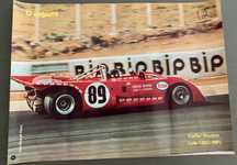 Poster do Jornal O Volante do Lola T280 da equipa BIP