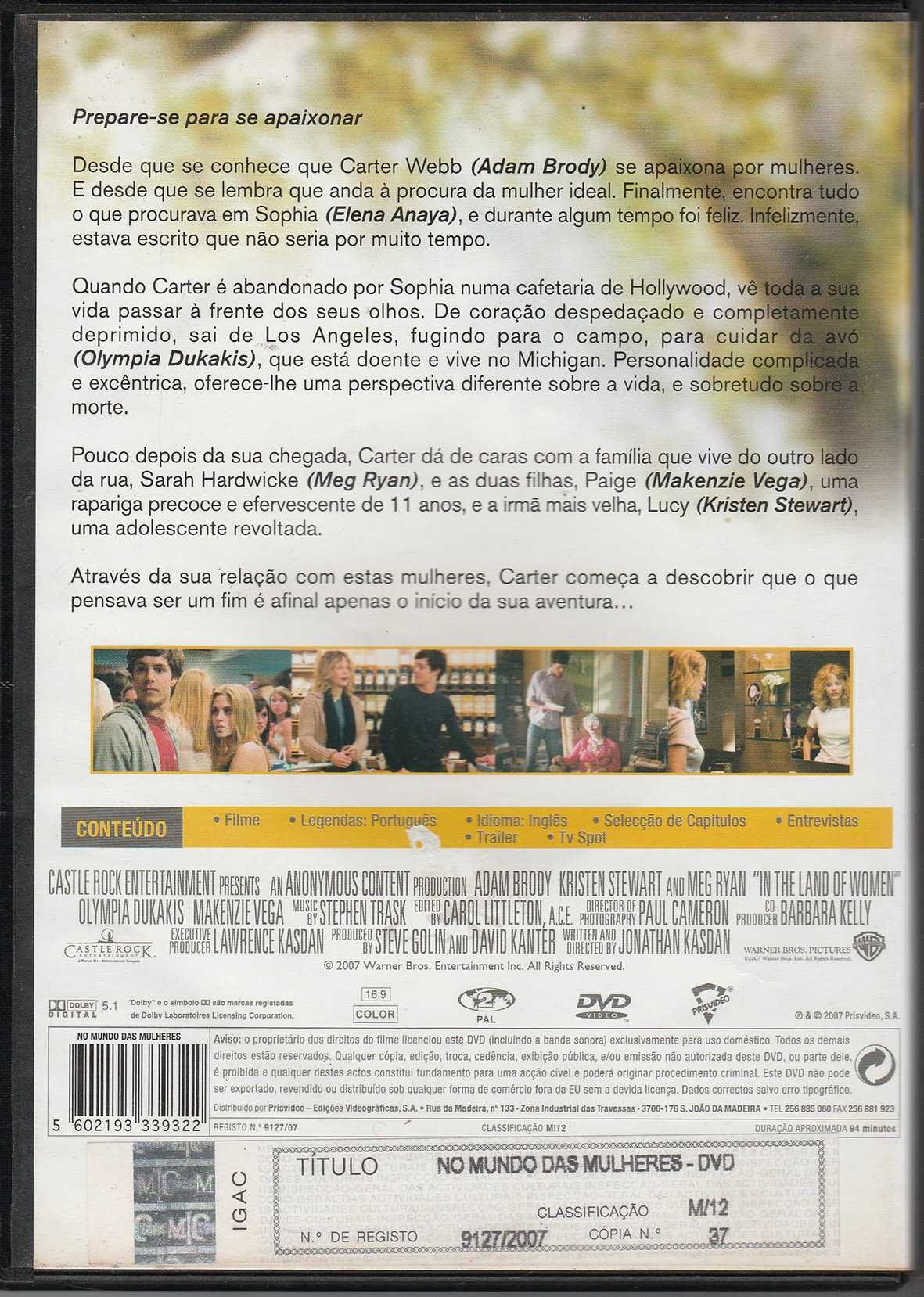 DVD - No Mundo Das Mulheres