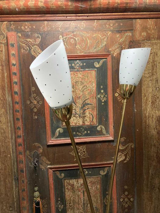 Piękna lampa Kamenicky Senov, ówczesna Czechosłowacja, lata 50. XX w