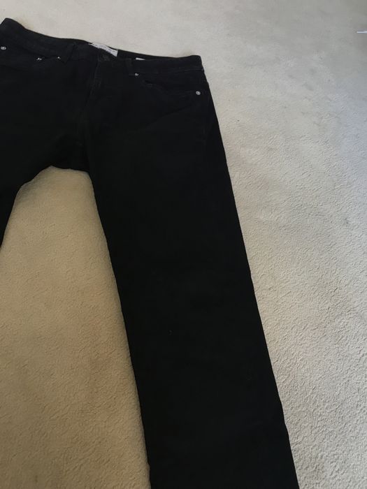 Calcas pretas da pull and bear