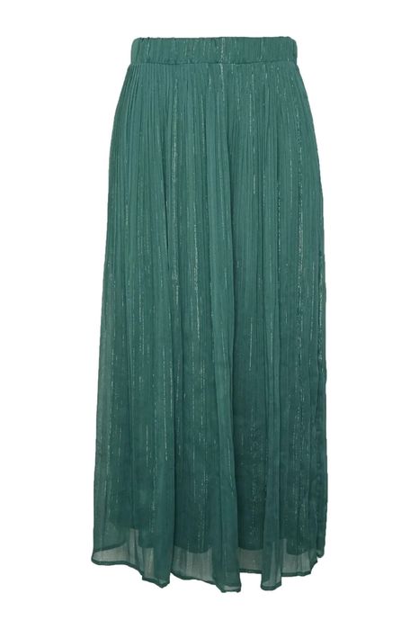 Spódnica zielona plisowana Bruuns Bazaar 44