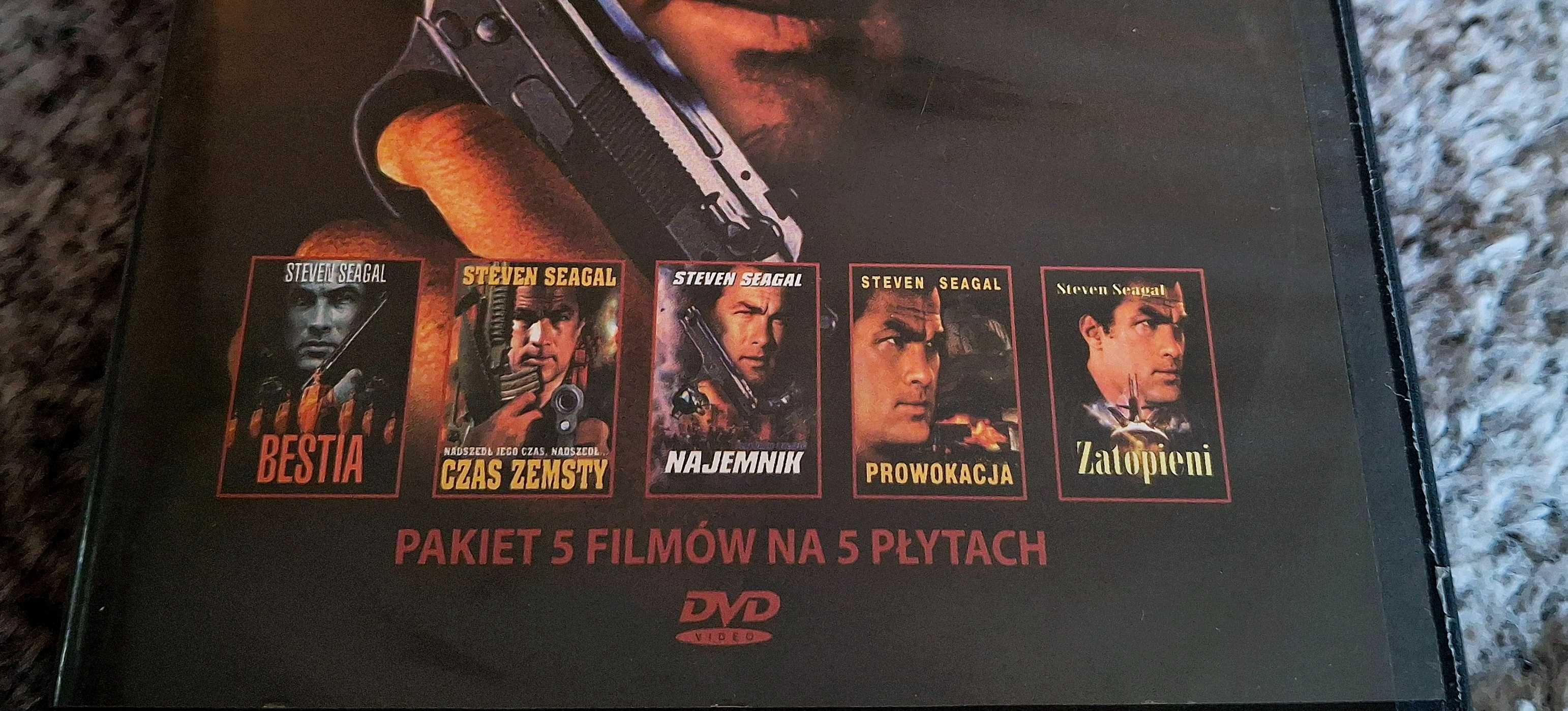 Steven Seagal kolekcja 5 filmów na DVD