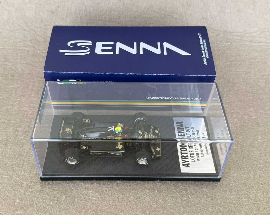 5 Miniaturas Ayrton Senna - escala 1:43