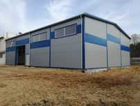 Hala stalowa, magazyn 18x28x6m 504m2
