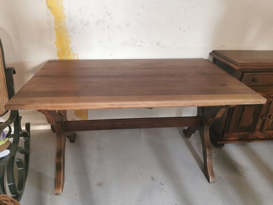 2 Stoły dębowe drewniane