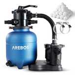 System filtrów piaskowych AREBOS pompa piaskowa do basenu