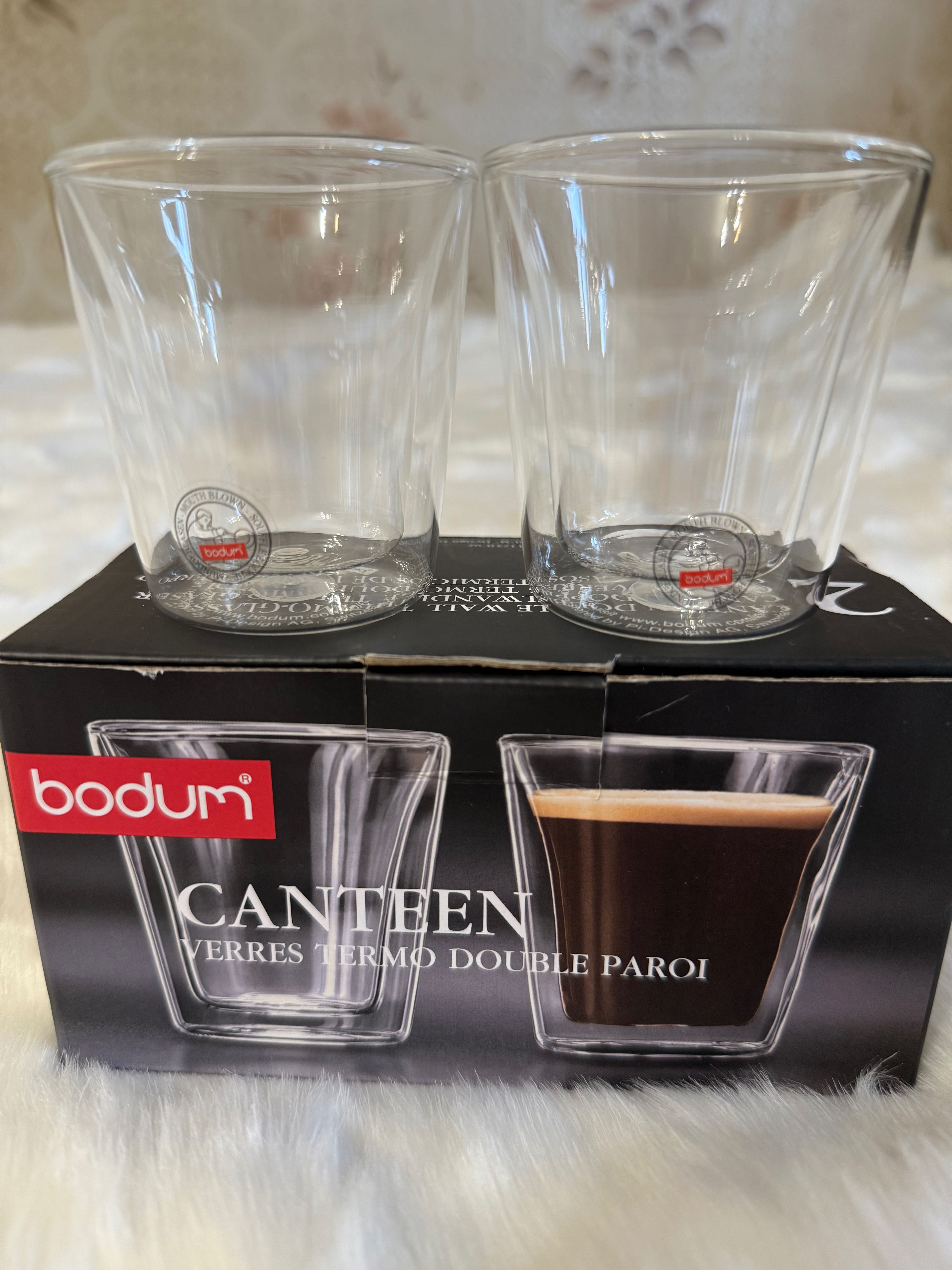 2 новых стакана BODUM Canteen  и Набор чашек Ardesto Animals