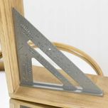 Kątownik STOLARSKI CIESIELSKI aluminiowy WINKIEL Warsztat STOPKA 180mm