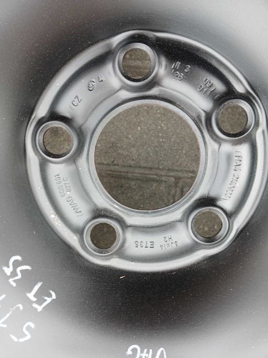 Felgi stalowe VW Skoda Seat 5j14 et 35 ch 57,1 oryginalne