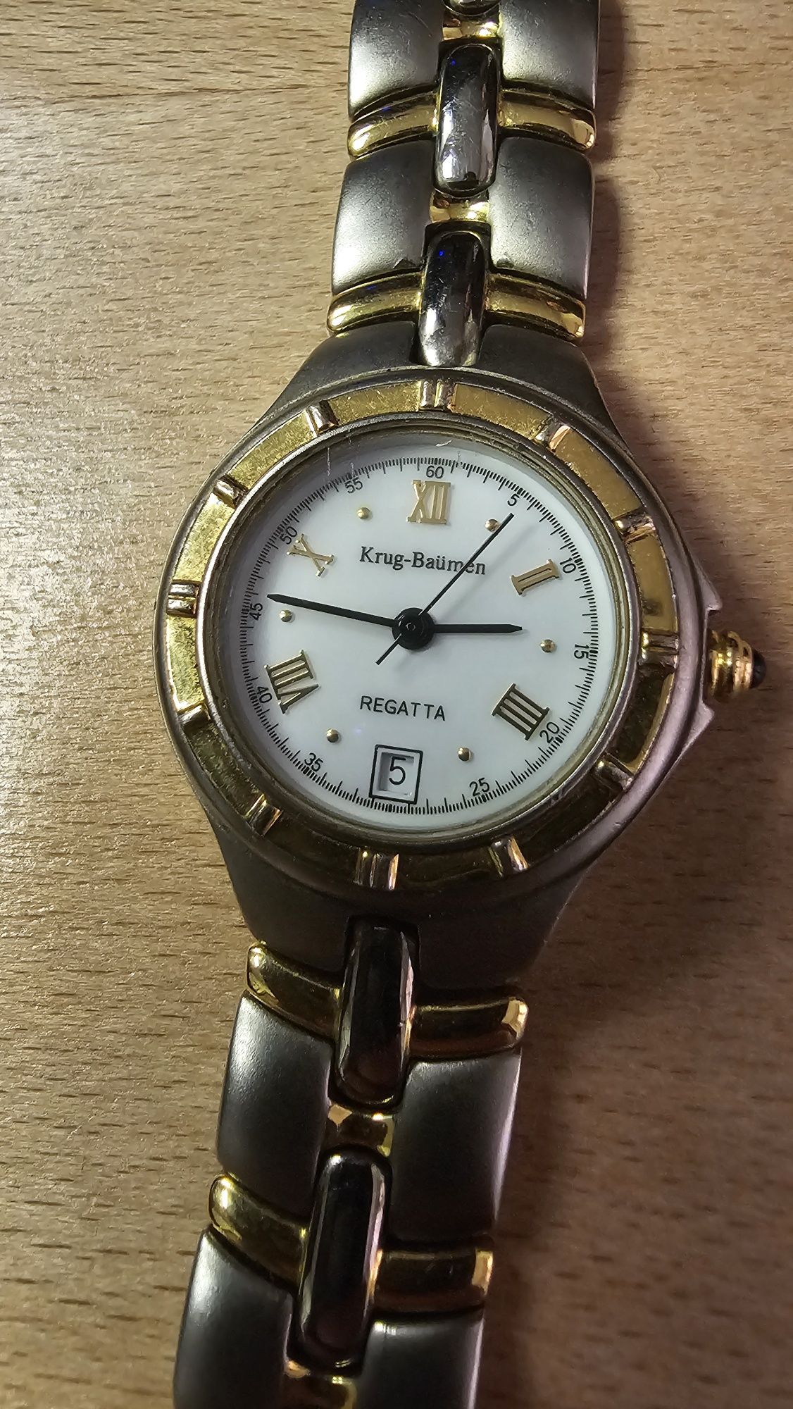 Relógio Alemão Krug-Baümen Vintage.