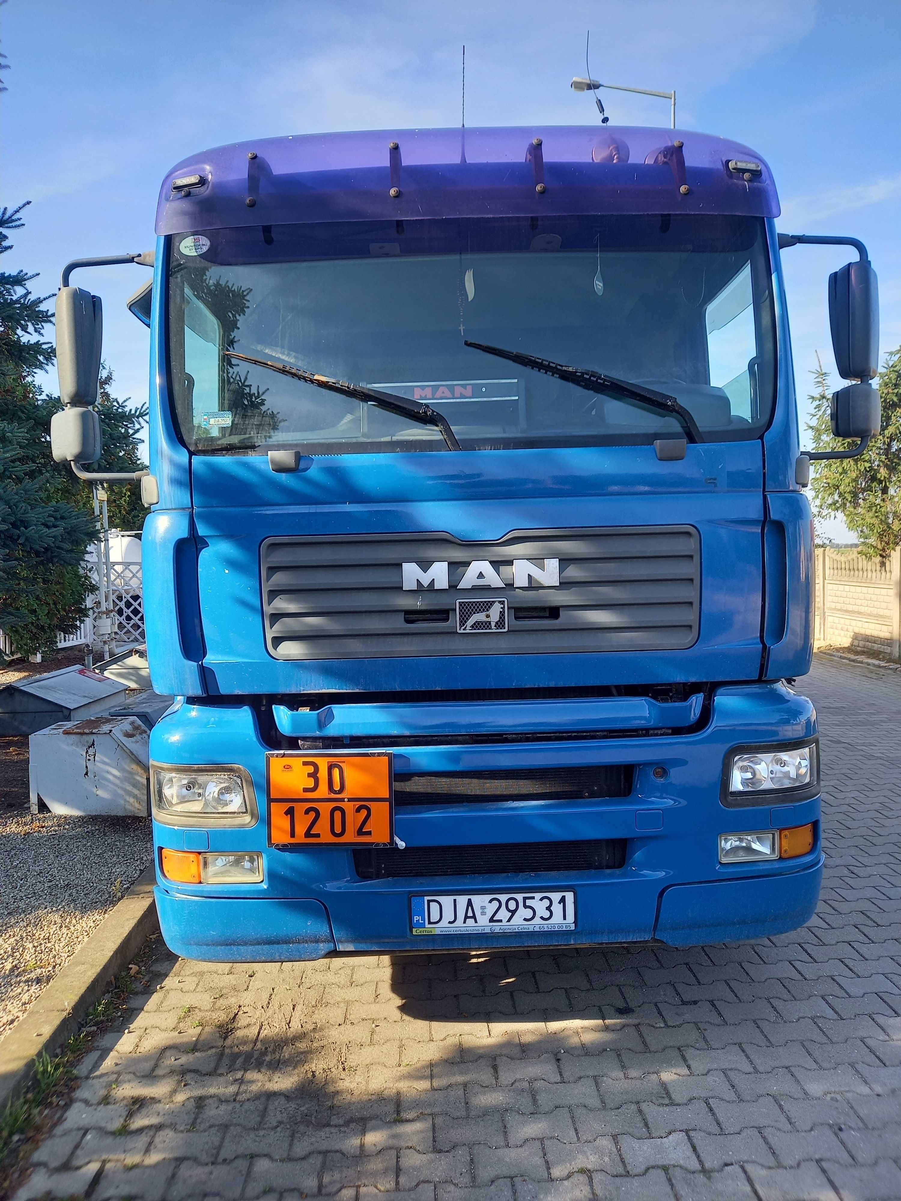 Autocysterna do ON i PB marki MAN TGA 19.300 l - ważne TDT