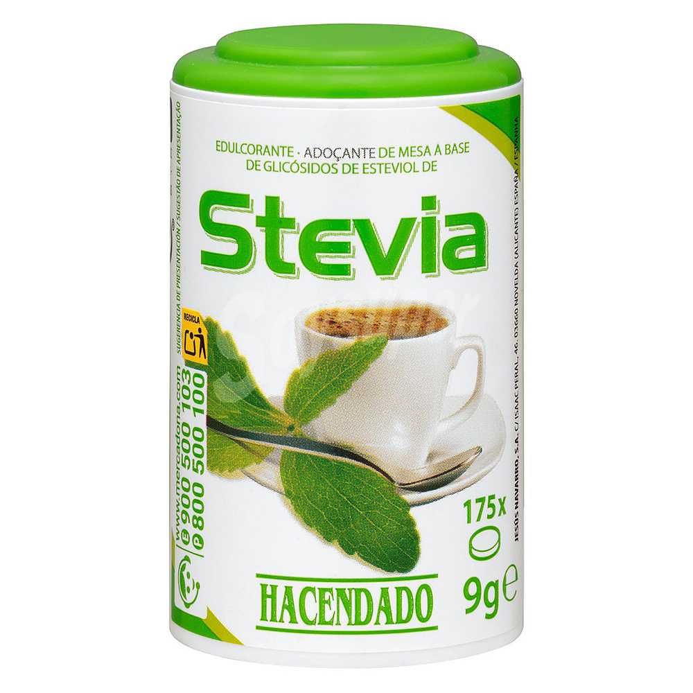 Замінник цукру Натуральний, Стевія, Stevia Hacendado, 200г (пудра)
