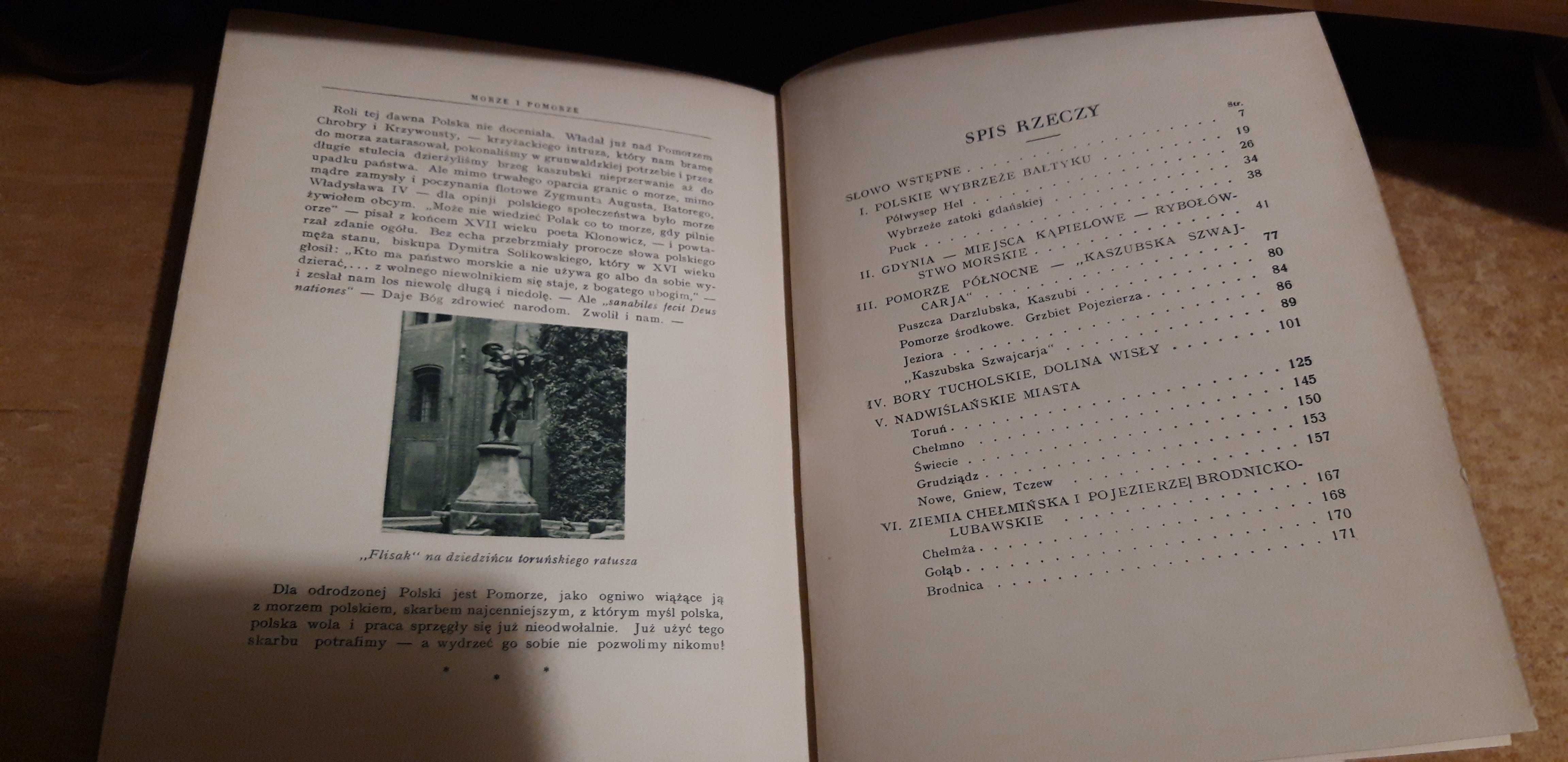 MORZE I POMORZE -J. Smoleński - CUDA POLSKI  1928 oryginał