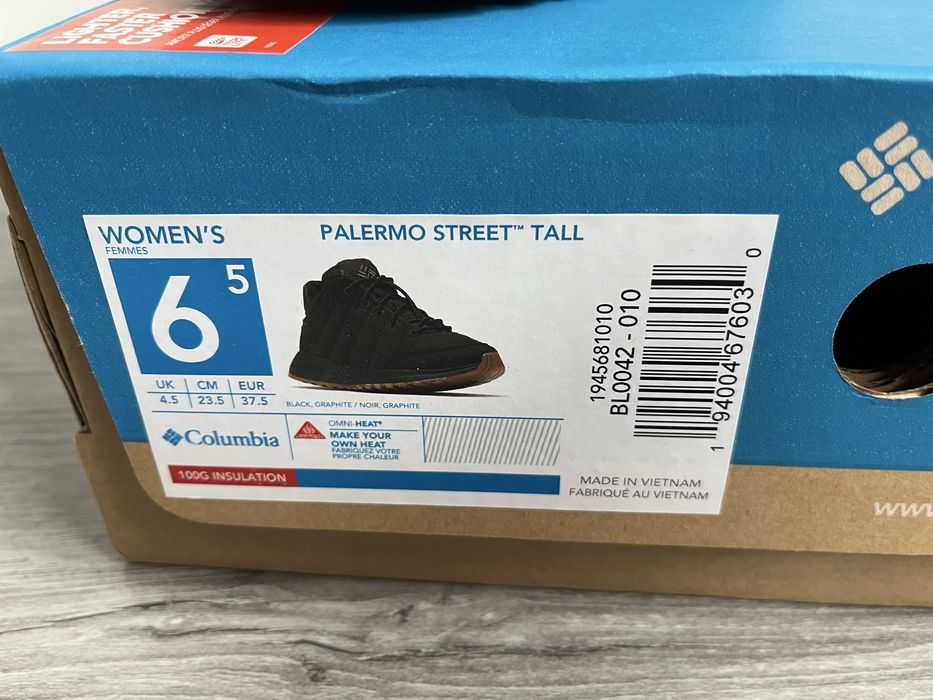 Кросівки Columbia palermo street tall
