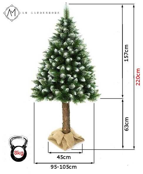 CHOINKA SZTUCZNA Sosna diamentowa NA PNIU: 180cm lub 220cm PROMOCJA!