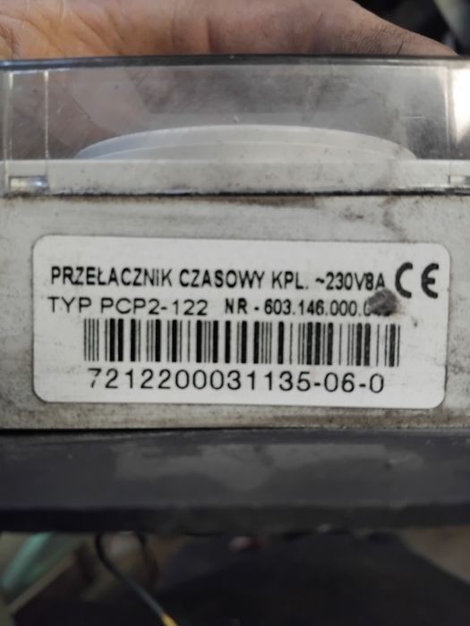 Sterownik programator czasowy przełącznik zegarowy PCP2-122