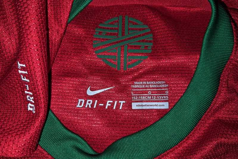 Portugalia F.P.F. Nike DriFit 2012-14 home size: L 152-158