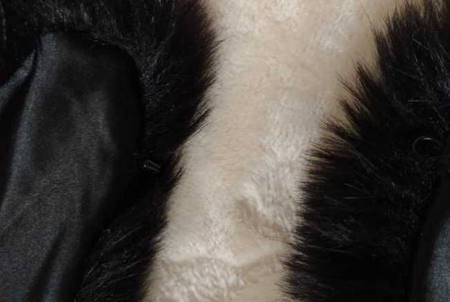 Wieczorowy, futrzany kolnierz z Madrytu, Etola biznesowa