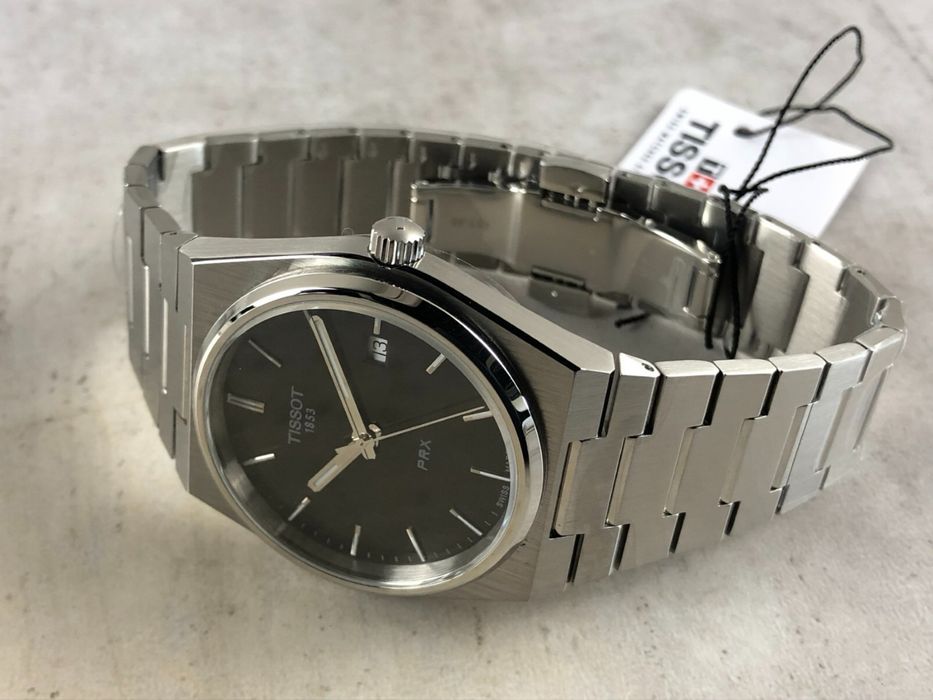 Tissot PRX Quartz 40mm Black Dial – NOWY | Full Set | Gwarancja