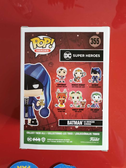 Funko Pop Batman as Ebenezer Scrooge