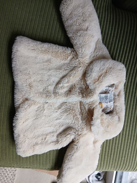 Rachel Zoe Płaszczyk futerko kurtka 80