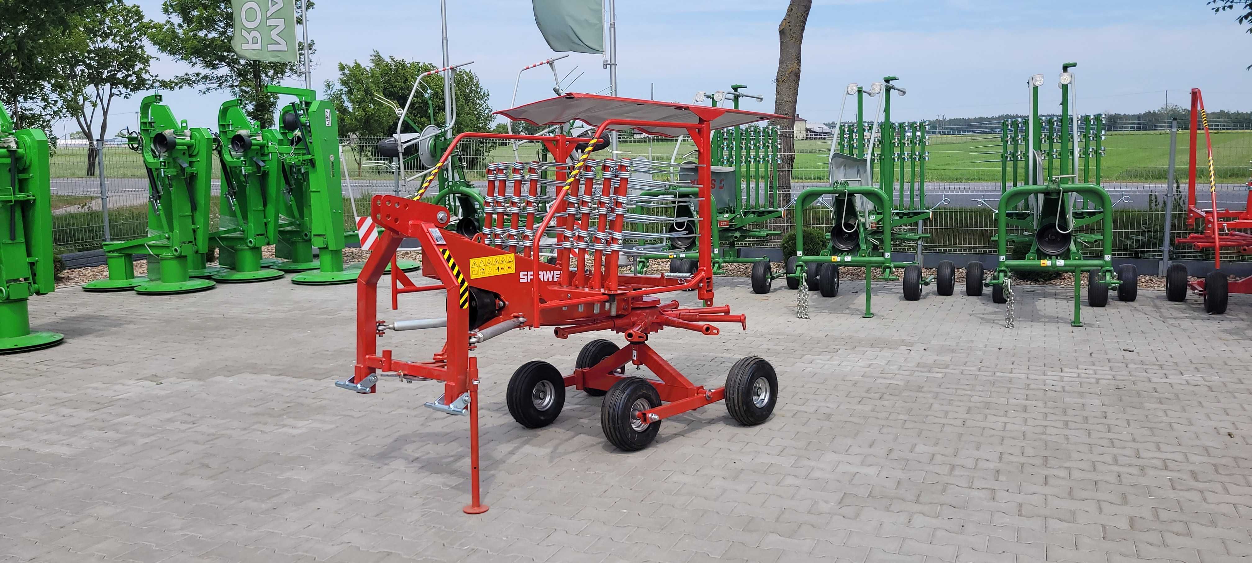 Zgrabiarka ZG-350 ZG-450 Spawex Tandem Sipma Promar Inter-Tech STRUK