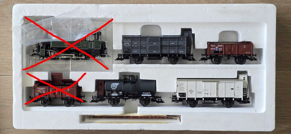 3 zestawy Fleischmann z I epoki