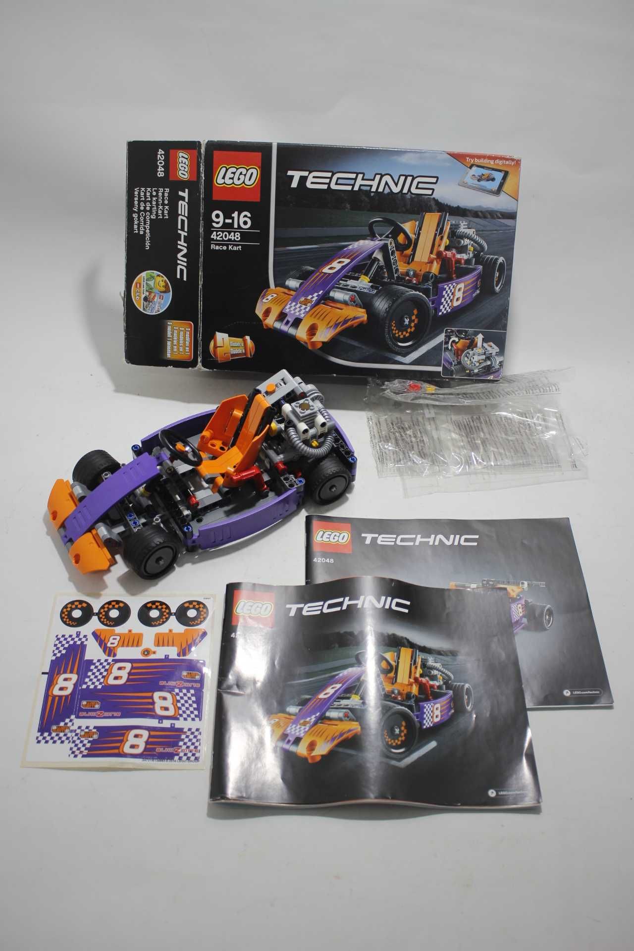 Lego Technic - Race Kart - 42048 - 2 modelos em 1 - Completo