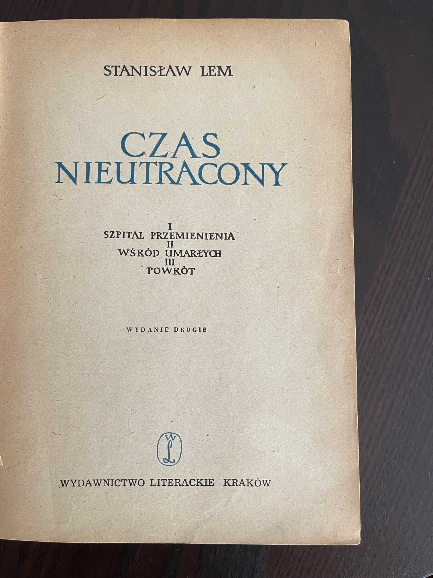 Stanisław Lem Czas nieutracony