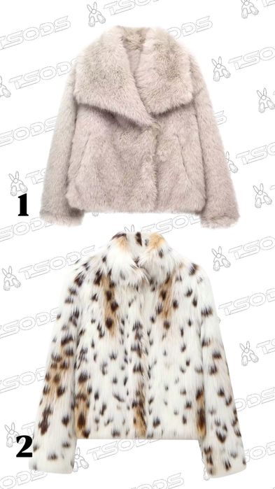 Коротка шуба зара рись Шубка еко хутро Zara теплий білий полушубок СМЛ