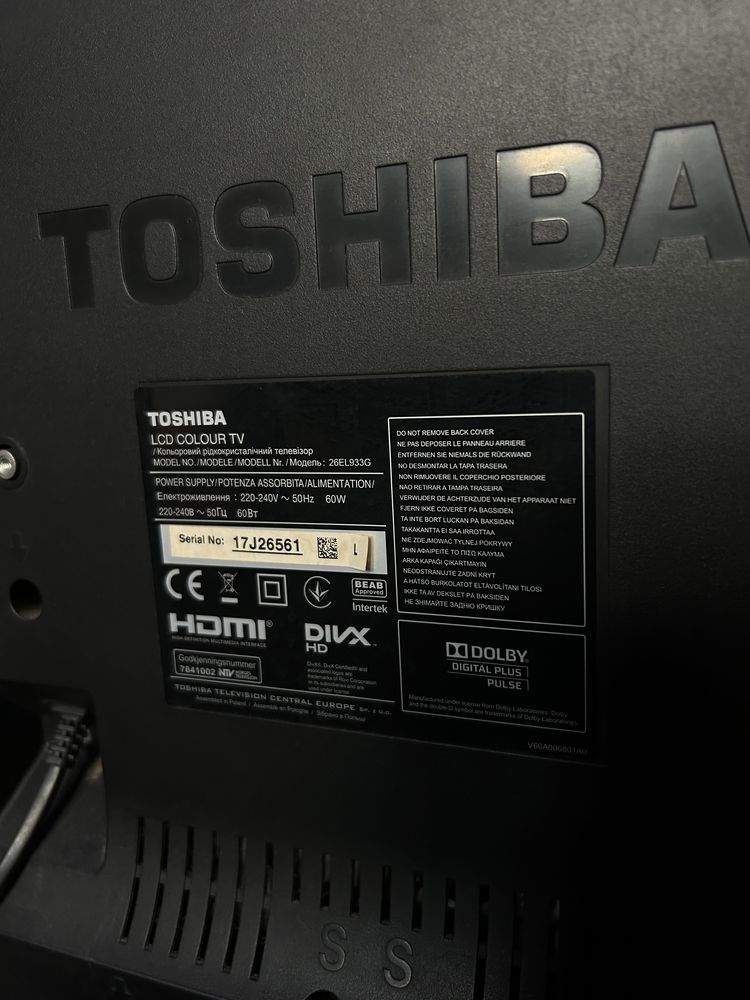 Telewizor toshiba LCD 24cale