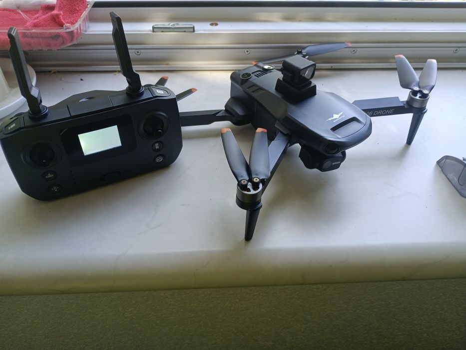 Квадрокоптер KF 106 MAX 6 K з двійною камерою на трьхосьвому підвісі