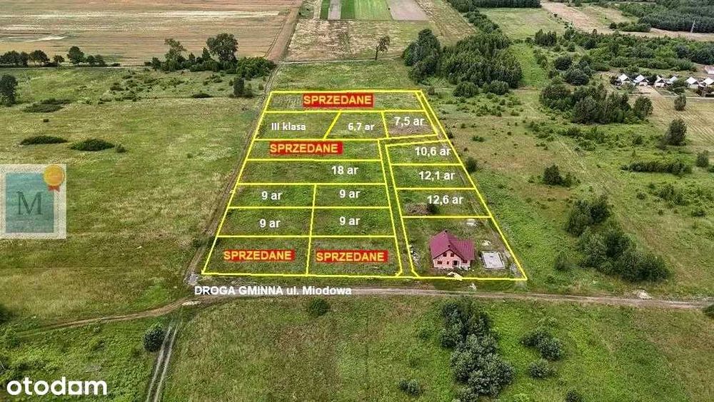 Działki pod zabudowę jednorodzinną
