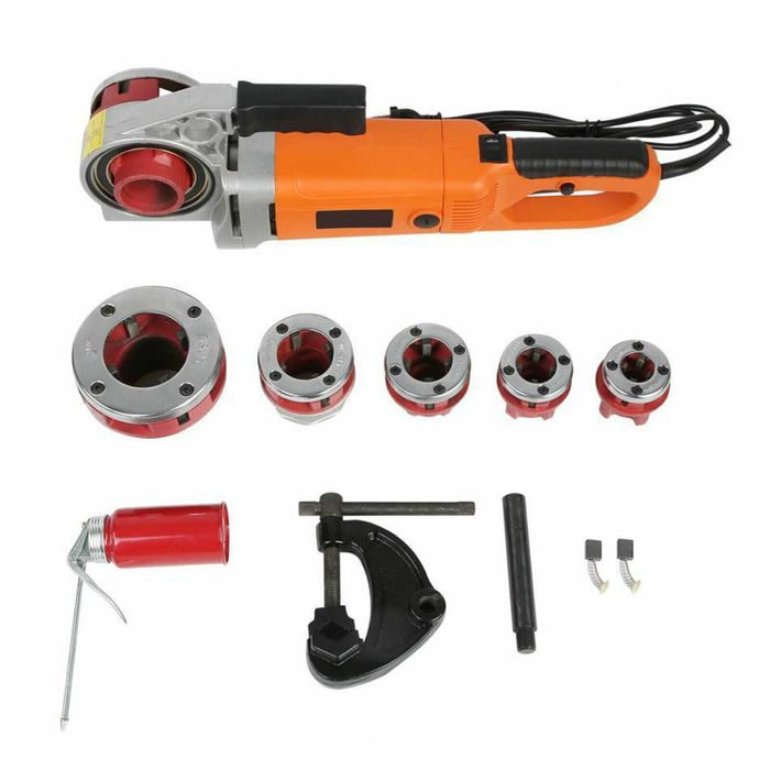 Maquina de fazer roscas eletrica tarraxa rosquear maquina tarracha