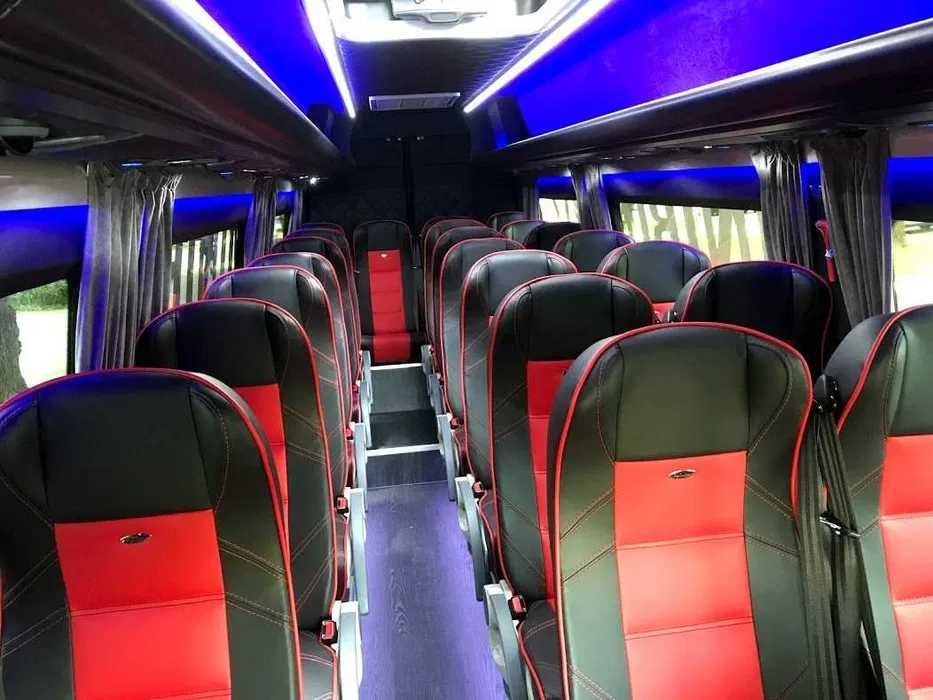 Przewóz do 53  osób Transfer Lotnisko Bus Taxi Vip