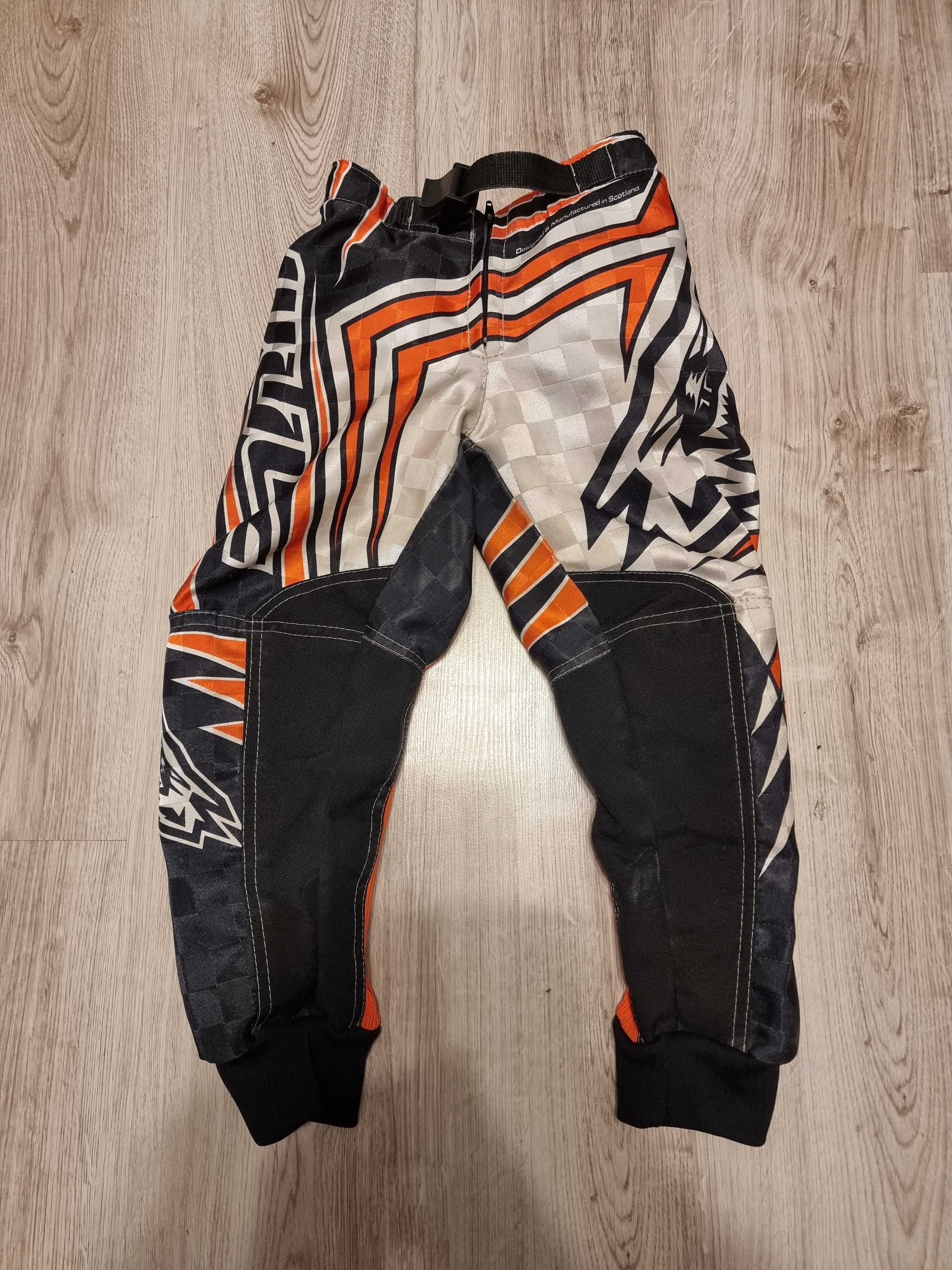 Spodnie dziecięce motocross mx enduro rozmiar 22