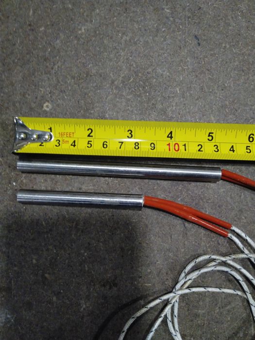 Нагрівальний елемент керамічний, трубчастий, тен 110В 250 Вт