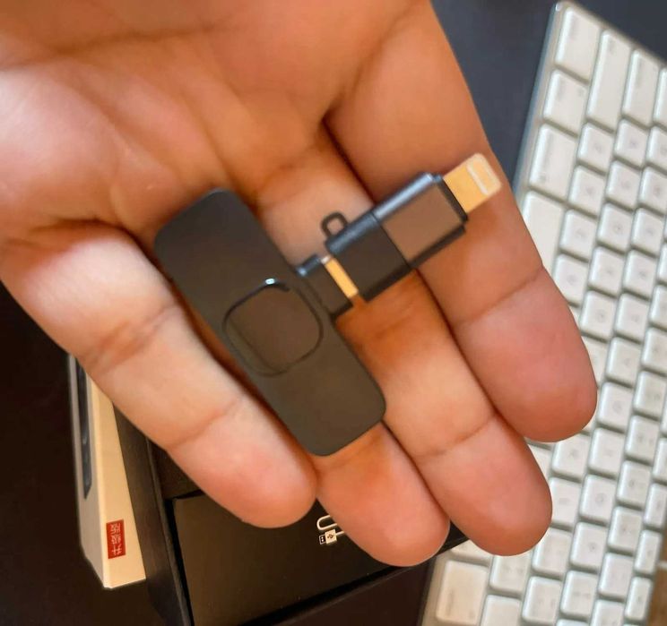 Беспроводной петличный микрофон - 2в1 микрофона петличка Type-C