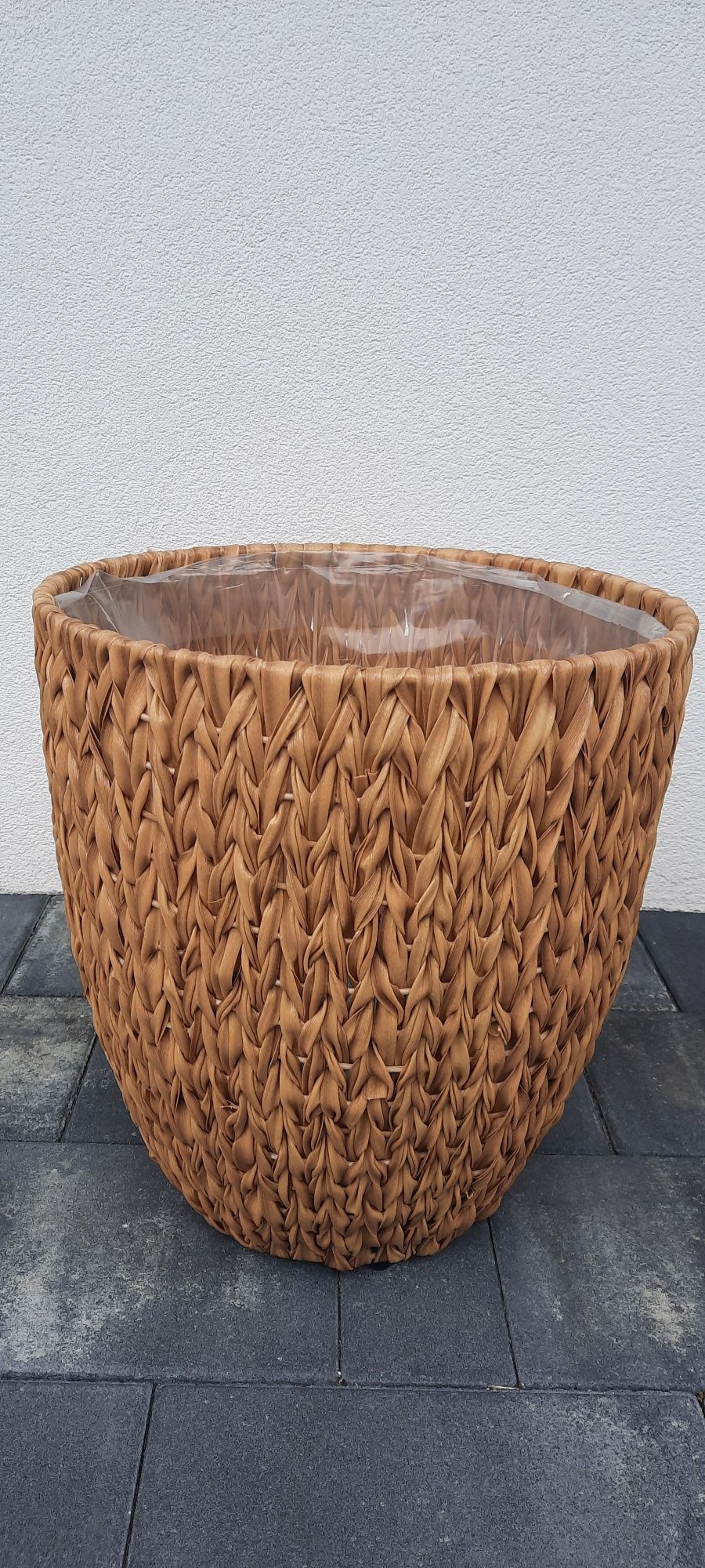 Donica technorattanowa 39 x 39 x 40 cm