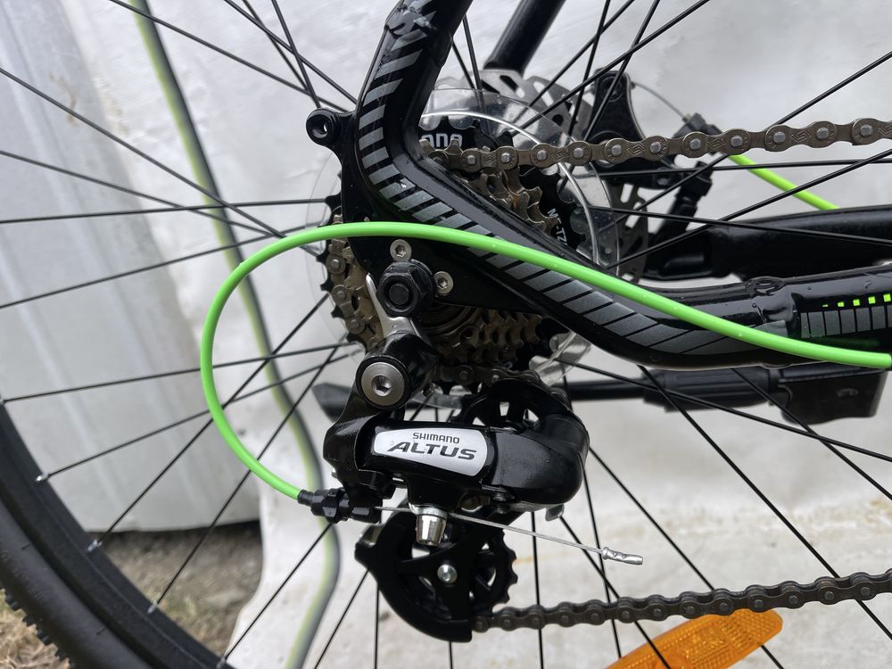 Велосипед 2024р Як новий на 29 колесах, дискові тормоза на Shimano олх
